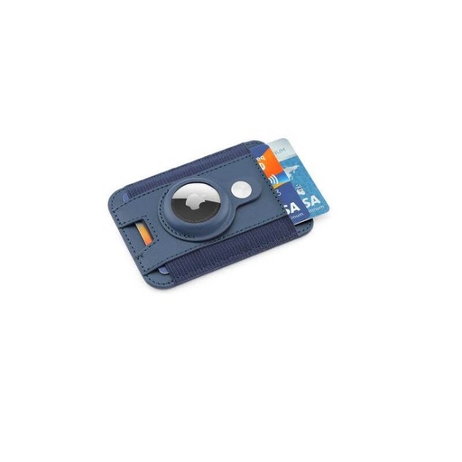 MARZ - Santhome Airtag Cardholder - Navy Blue