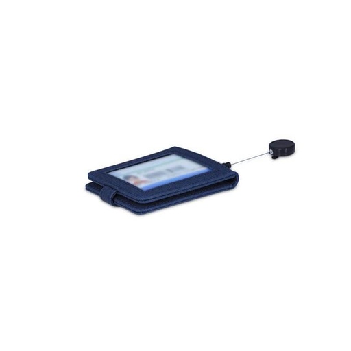 KOLN - Santhome ID Cardholder with Reel Badge - Navy Blue