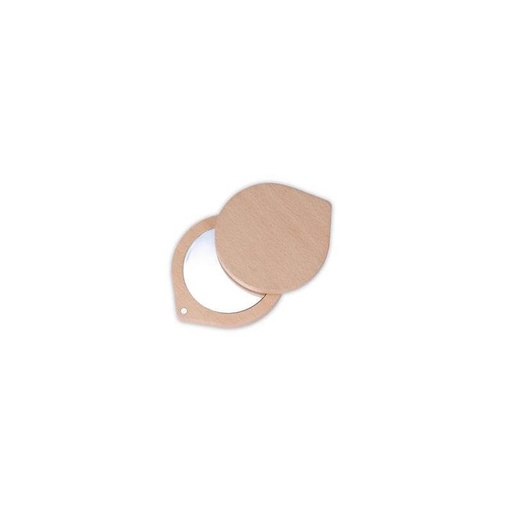 LUNA - Set of Jade Face Roller, Guasha and Mirror 