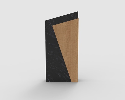 MILOT - Waste-to-Wins® Recycled Award - Black Swirl