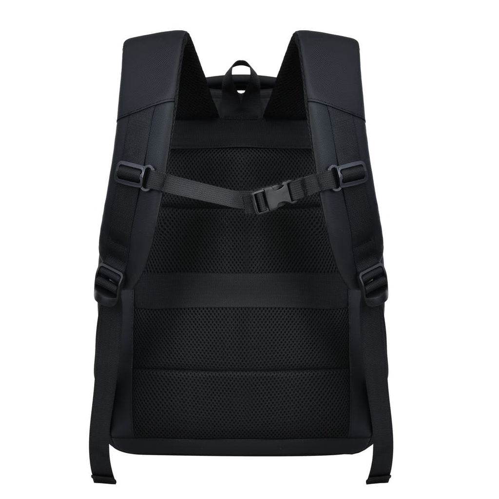 TURISMO - Santhome Expandable 17" Business Backpack - Black
