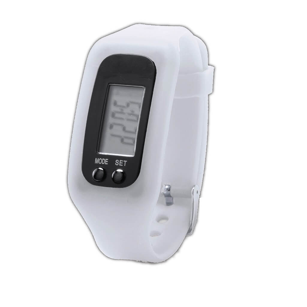 RUSE - مستطيل ، شاشة LCD ، ساعة رياضية رقمية