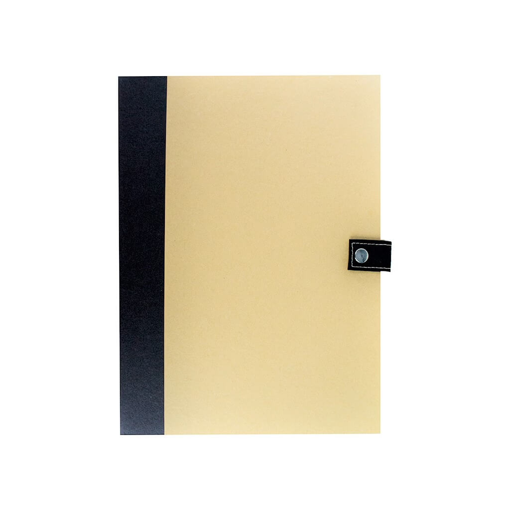 FO 3341 - Black ملف ايه4 اكو -نيوترال سوربس مع قلم اسود