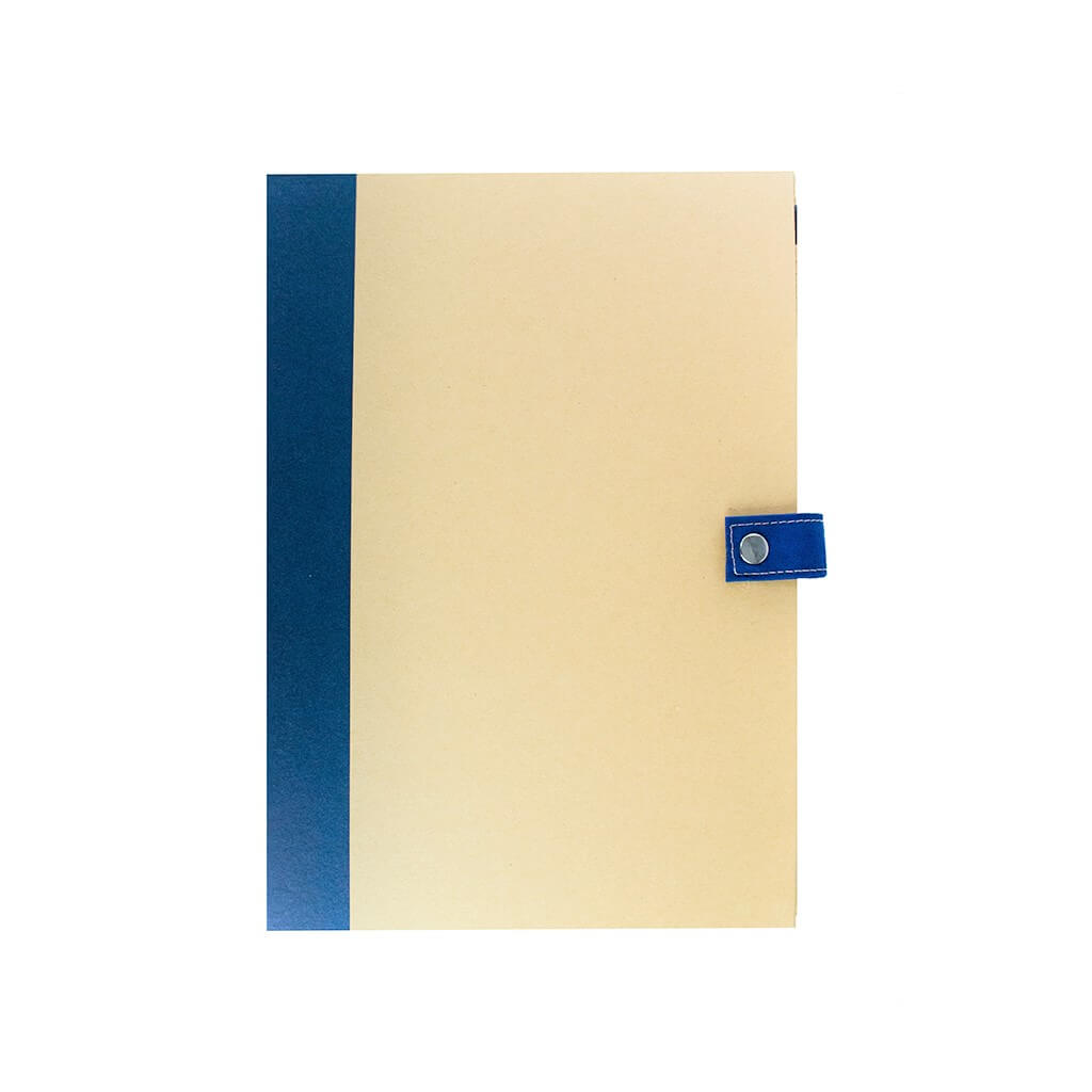 FO 3341 - Blue ملف ايه4 اكو -نيوترال سوربس مع قلم ازرق